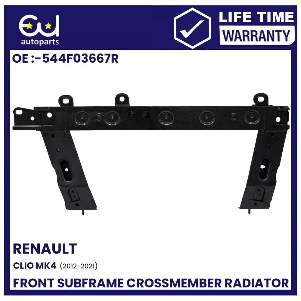 FOR RENAULT CLIO MK4 FRONT SUBFRAME CROSSMEMBER RADIATOR SUPPORT BAR 544F03667R