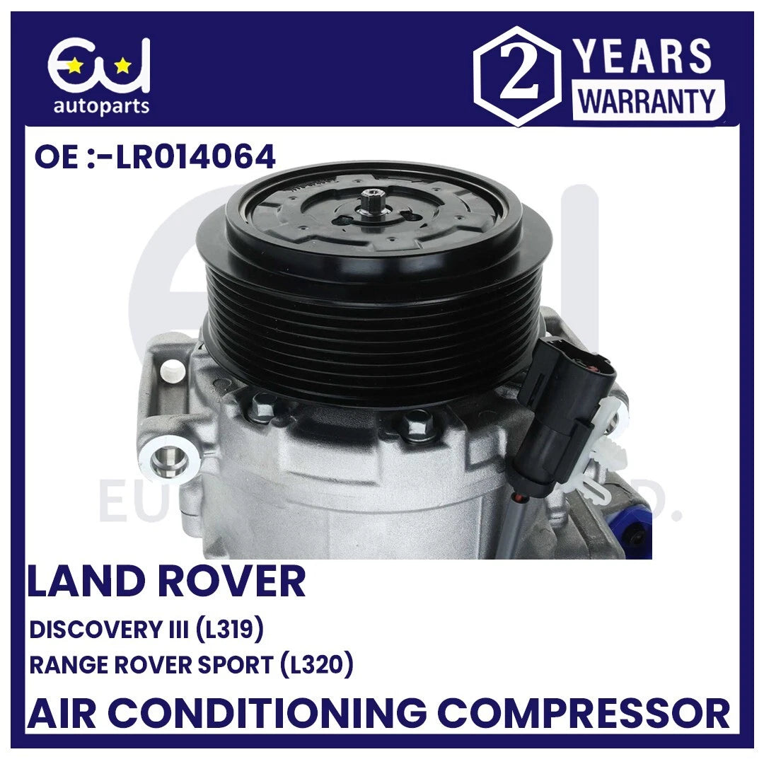 AIR CON AC COMPRESSOR FOR LAND RANGE ROVER SPORT L320 DISCOVERY 3 L319 MK3 2.7D