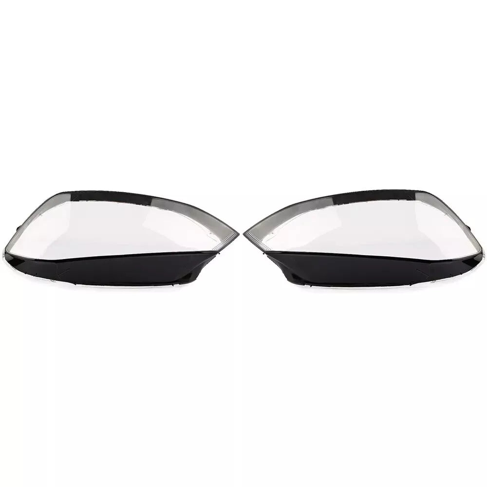 LEFT RIGHT SIDE PAIR HEADLIGHT LENS COVER LAMP FOR VOLKSWAGEN GOLF MK7 2015-2017