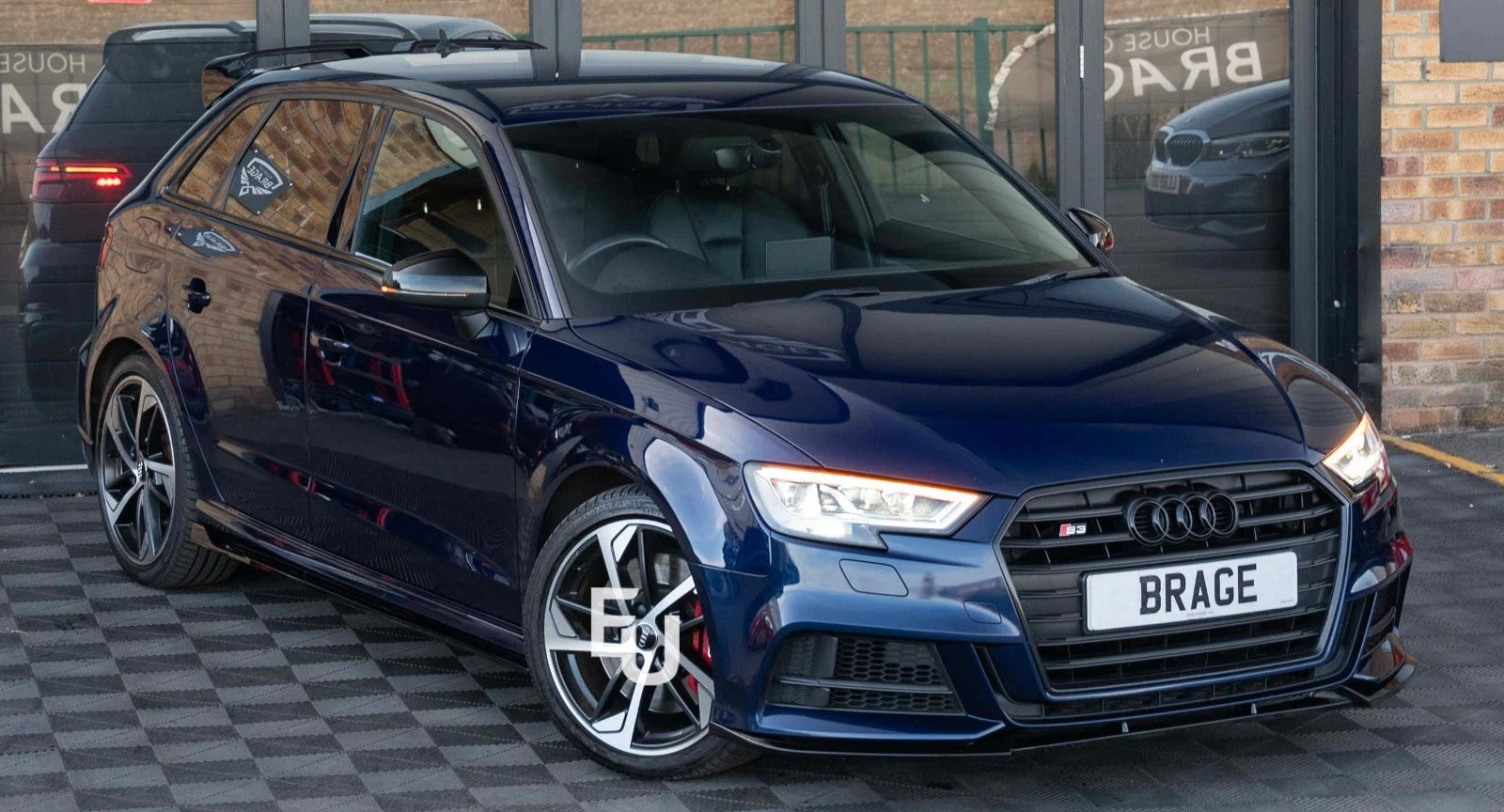FOR AUDI A3 S3 S Line 8V FRONT SPLITTER SPOILER LIP GLOSS BLACK BODY KIT 2016-20