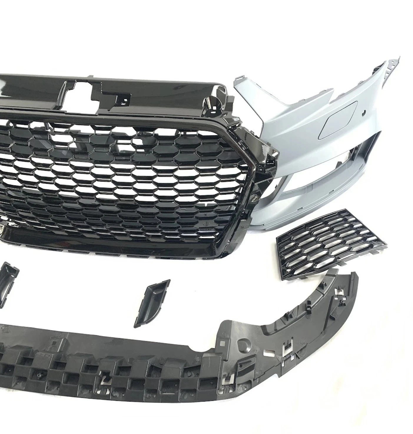 FRONT BUMPER RS3 STYLE CONVERSION FOR AUDI A3 HATCHBACK SPORTSBACK 8V 2016-2020
