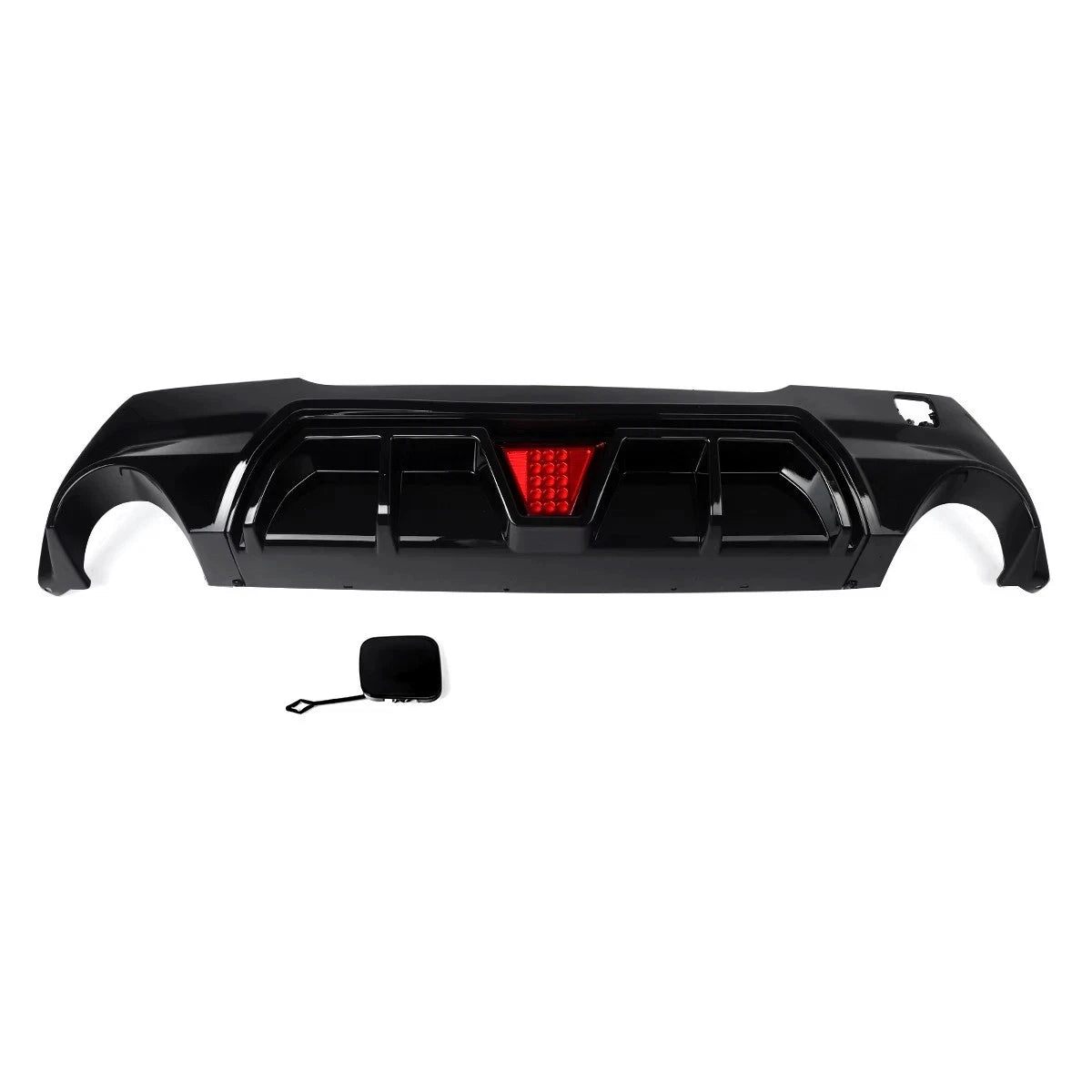 COMPETITIVE REAR DIFFUSER M SPORT DUAL EXHAUST FOR BMW 1 SERIES F40 19+ GLOSS
