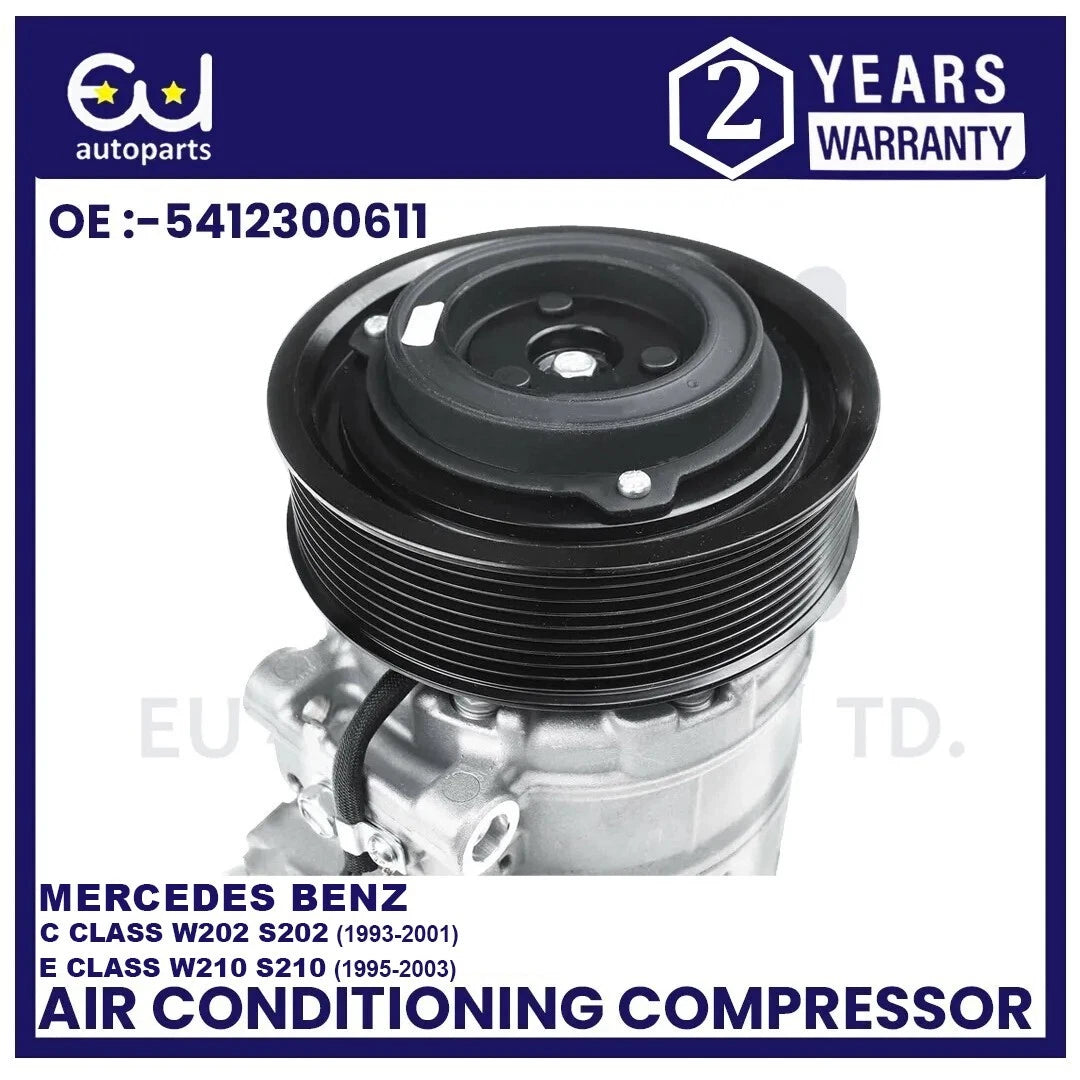 AIR CON AC COMPRESSOR FOR MERCEDES C E M S CLASS W202 S202 W140 W210 SLK R170