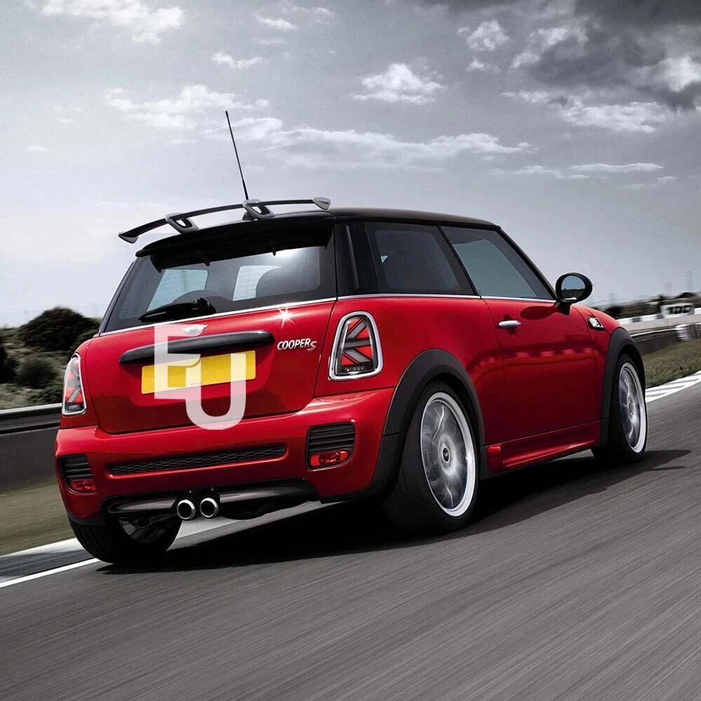 SMOKED LED REAR TAIL LAMP LIGHTS FOR MINI R56 R57 R58 R59 2007-15 UNION JACK