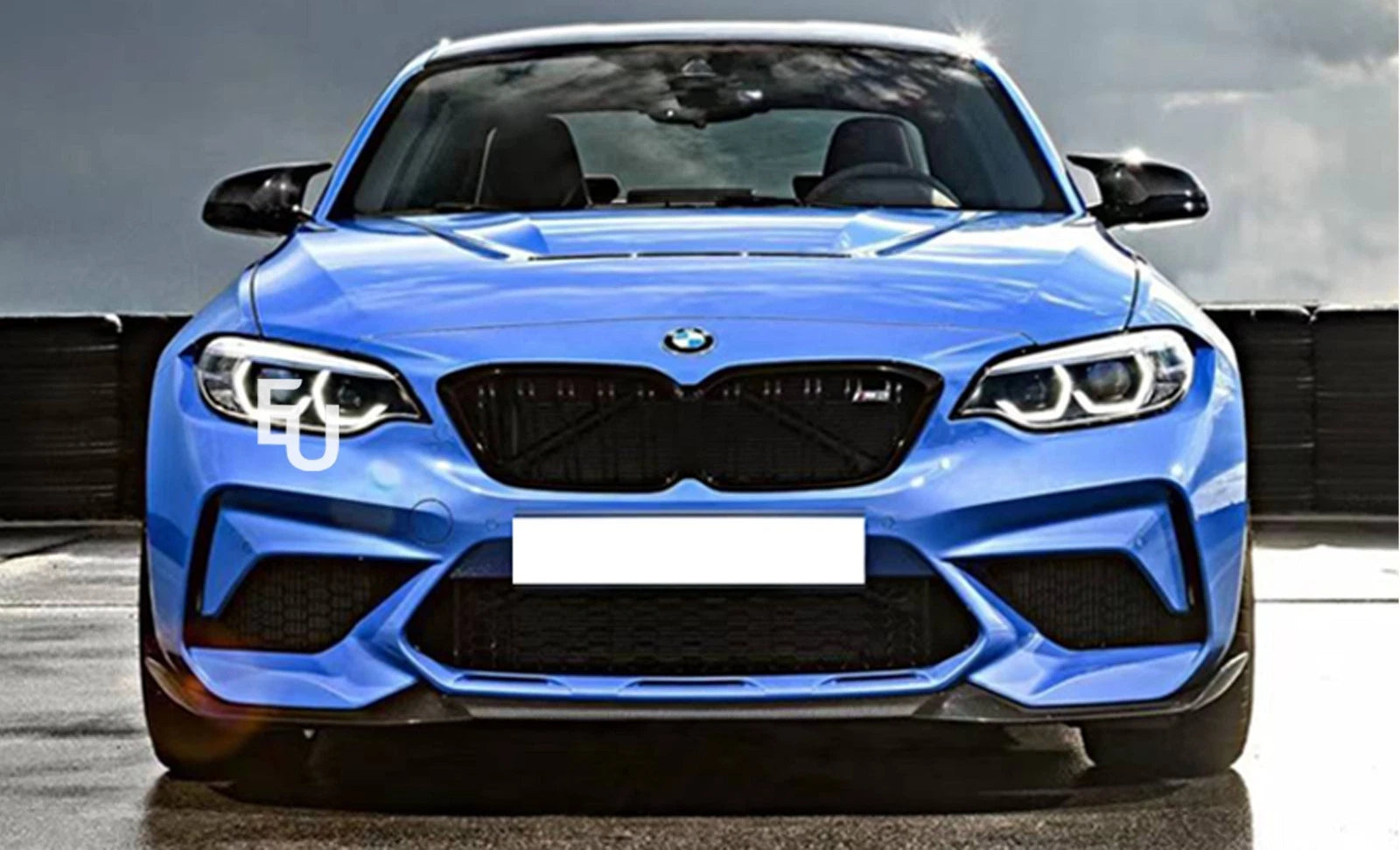 M2C CONVERSION FULL SIDE FRONT REAR BUMPER BODYKIT FOR BMW 2 SERIES F22 F23 14+