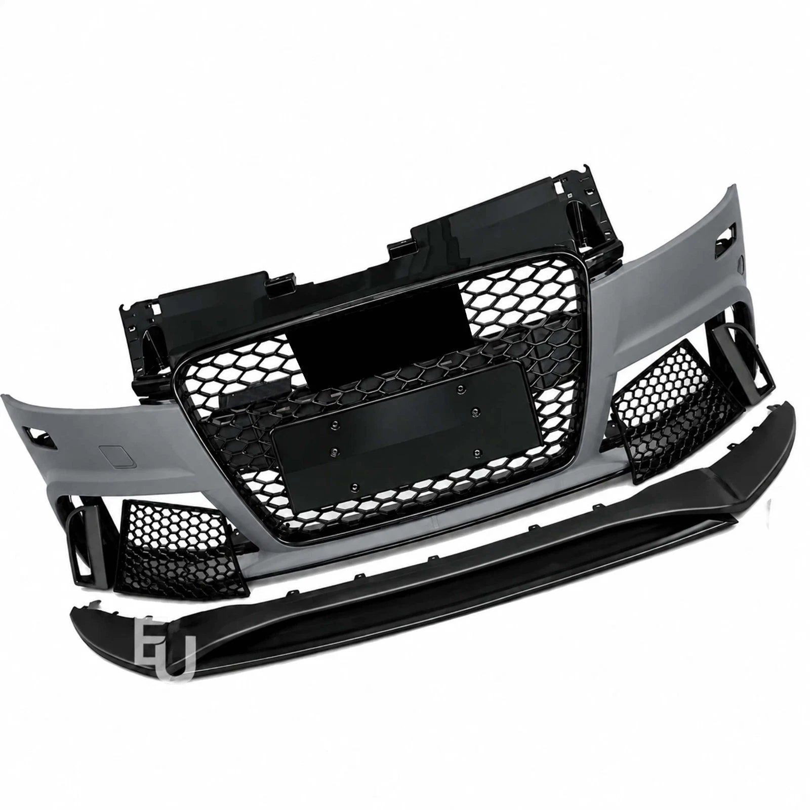 TTRS LOOK CONVERSION FRONT BUMPER BODY KIT FOR AUDI TT MK2 8J 07-14 W/GRILLE