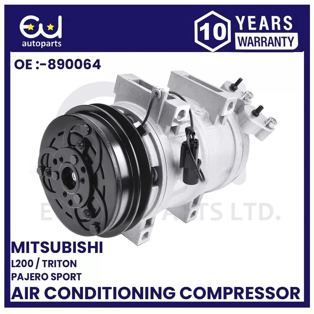 AIR CONDITIONING COMPRESSOR FOR MITSUBISHI L200 TRITON PAJERO SPORT 2.5 MN123626