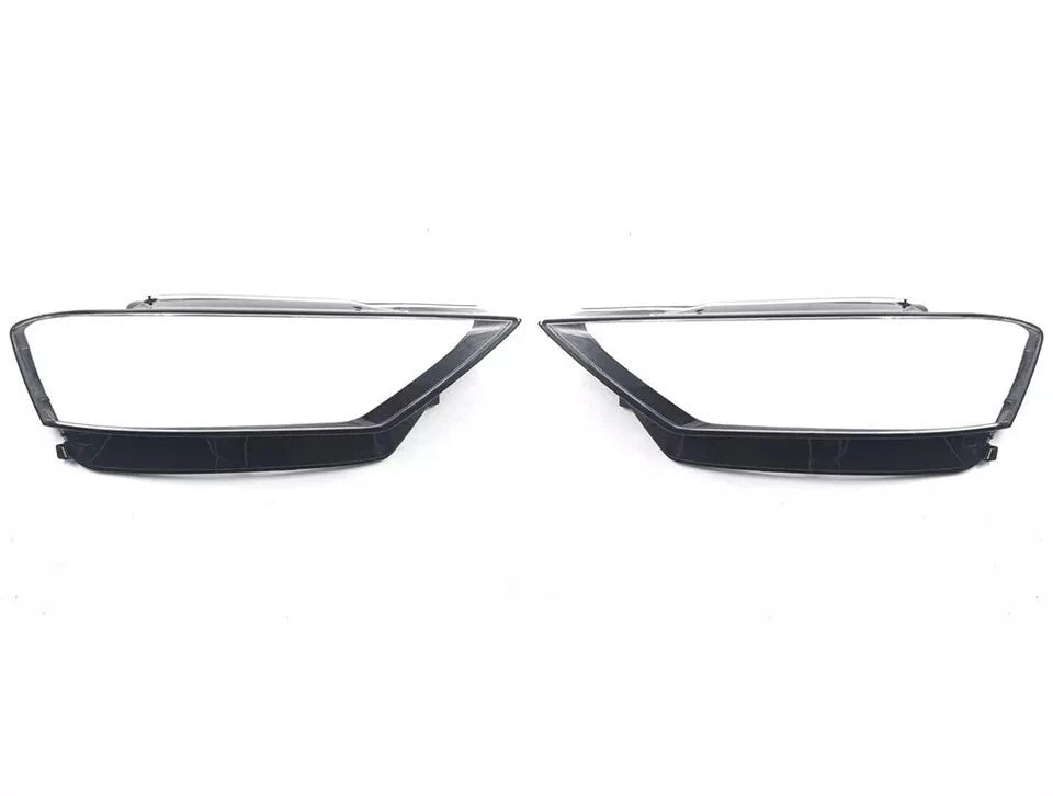 FOR AUDI A8 D5 PAIR RIGHT LEFT FRONT HEADLIGHT HEADLAMP LENS COVER 2018-2022