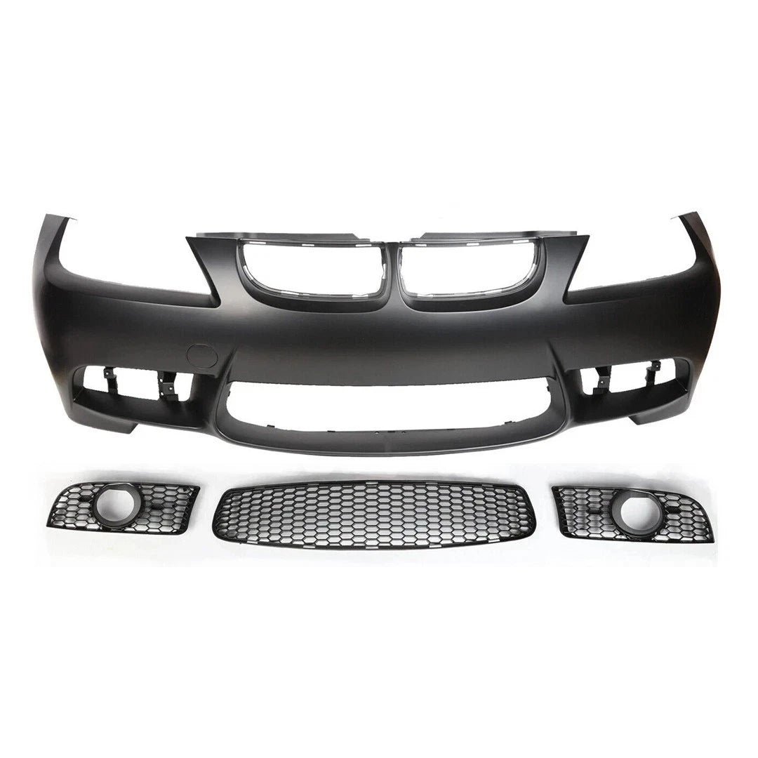 FOR BMW E90 E91 SALOON TOURING M3 LOOK STYLE FRONT BUMPER KIT NO PDC 2005-08