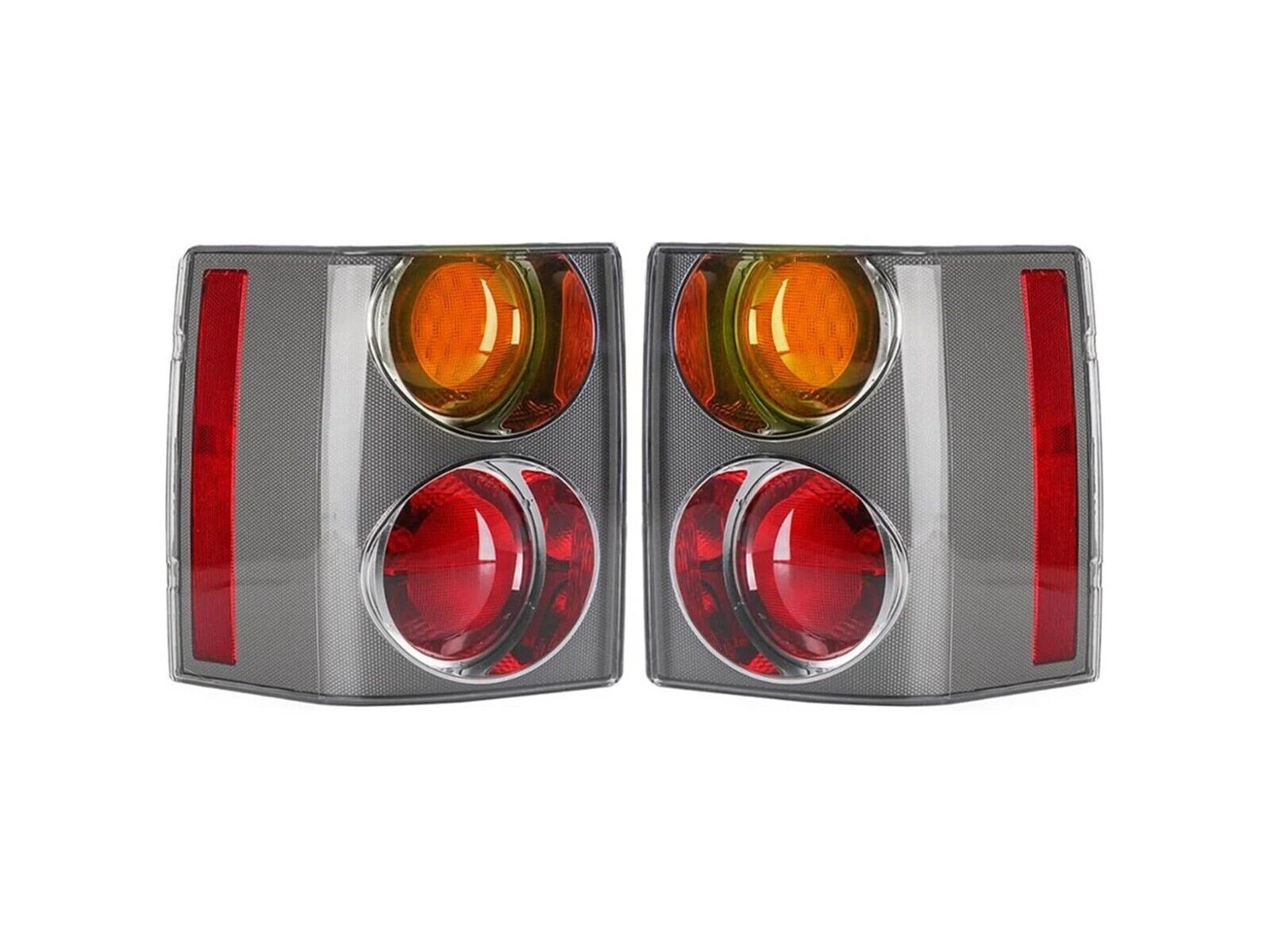 PAIR REAR TAIL LIGHT BRAKE LAMP FOR RANGE ROVER VOGUE L322 2002-2009 AMBER/RED