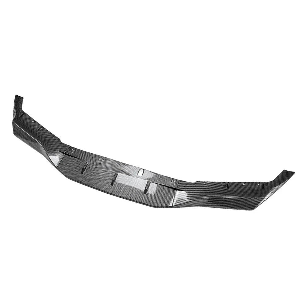FOR BMW F90 M5 RKP STYLE FRONT BUMPER LIP SPOILER SPLITTER CARBON LOOK 2017-2020