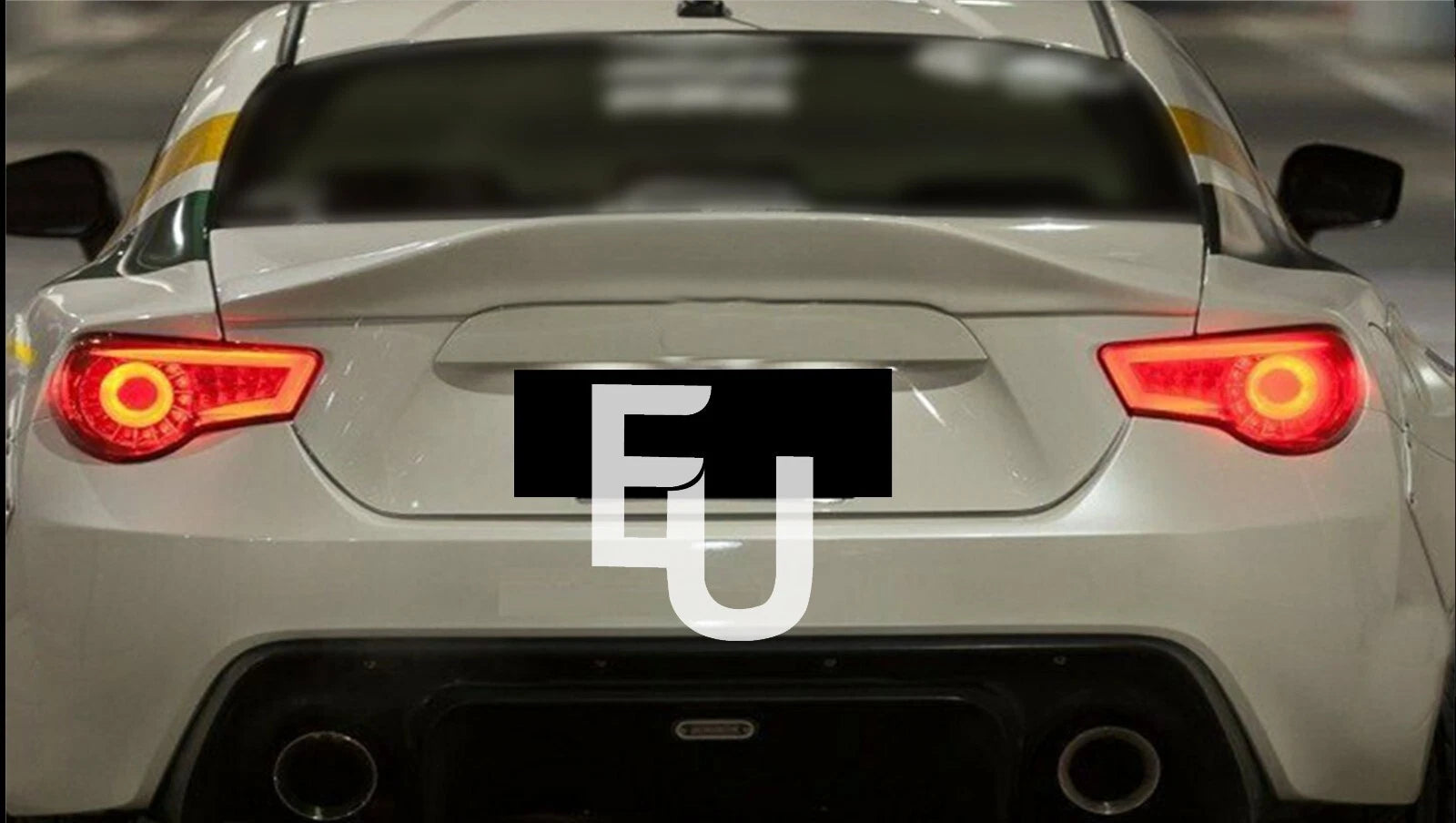 REAR BOOT SPOILER HIGH KICK DUCKTAIL FOR TOYOTA GT86 SUBARU BRZ 13+ GLOSS BLACK