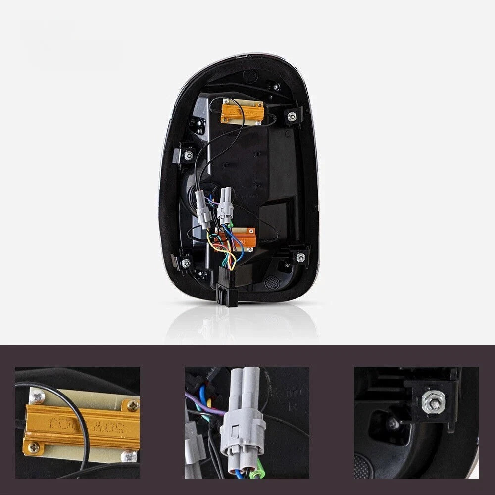 FULL LED TAIL LIGHTS LAMP FOR BMW MINI COOPER COUNTRYMAN R60 ANIMATION 2010-2016
