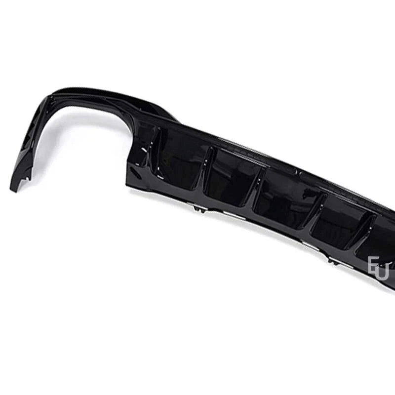 FOR AUDI A4 B9.5 8W S4 LOOK FACELIFT REAR DIFFUSER SE STANDARD TAILPIPES 2020-25