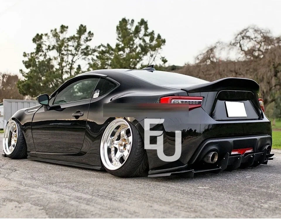 REAR BOOT SPOILER HIGH KICK DUCKTAIL FOR TOYOTA GT86 SUBARU BRZ 13+ GLOSS BLACK