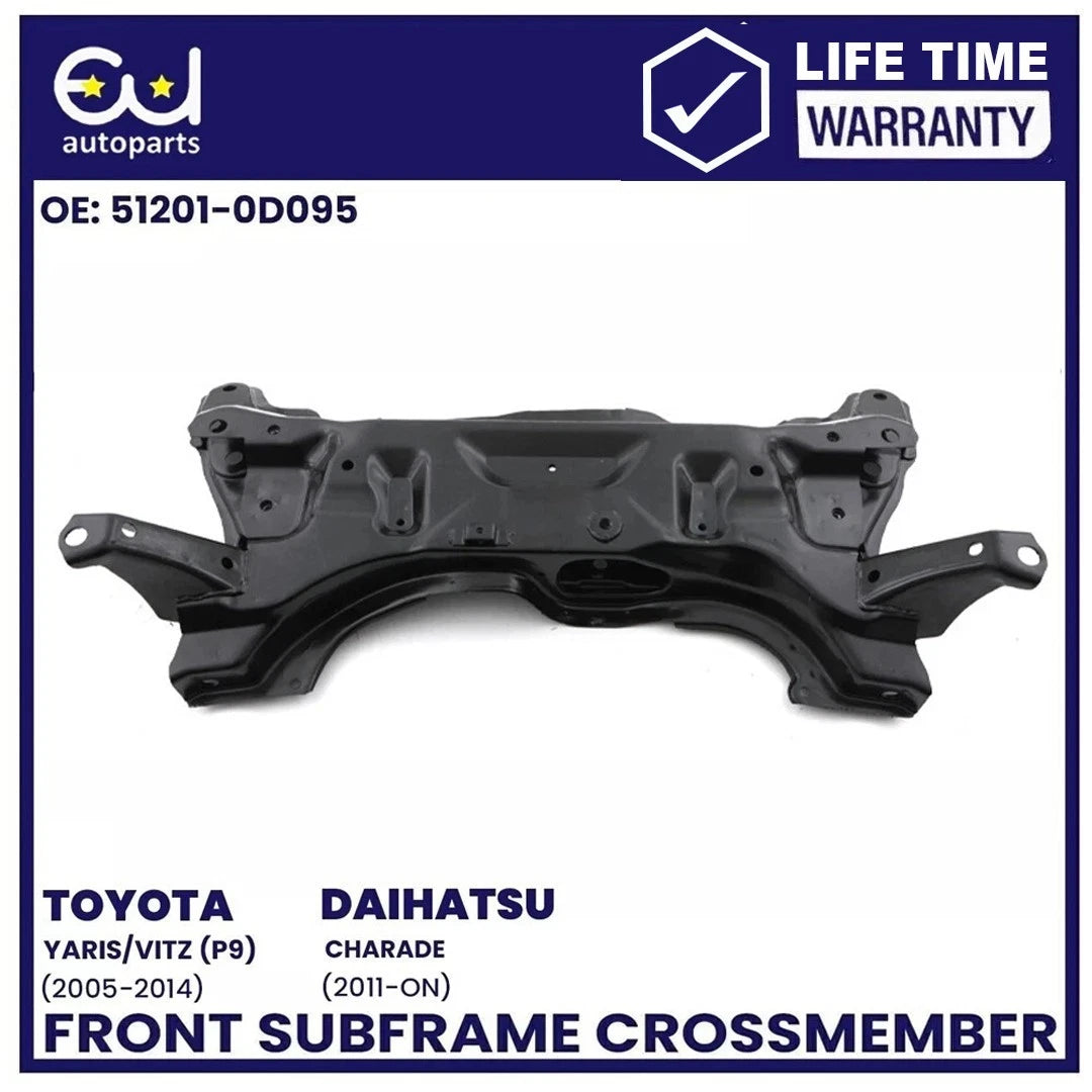 FRONT SUBFRAME CROSSMEMBER ENGINE CRADLE FOR TOYOTA YARIS/VITZ 2005+ 51201-0D090