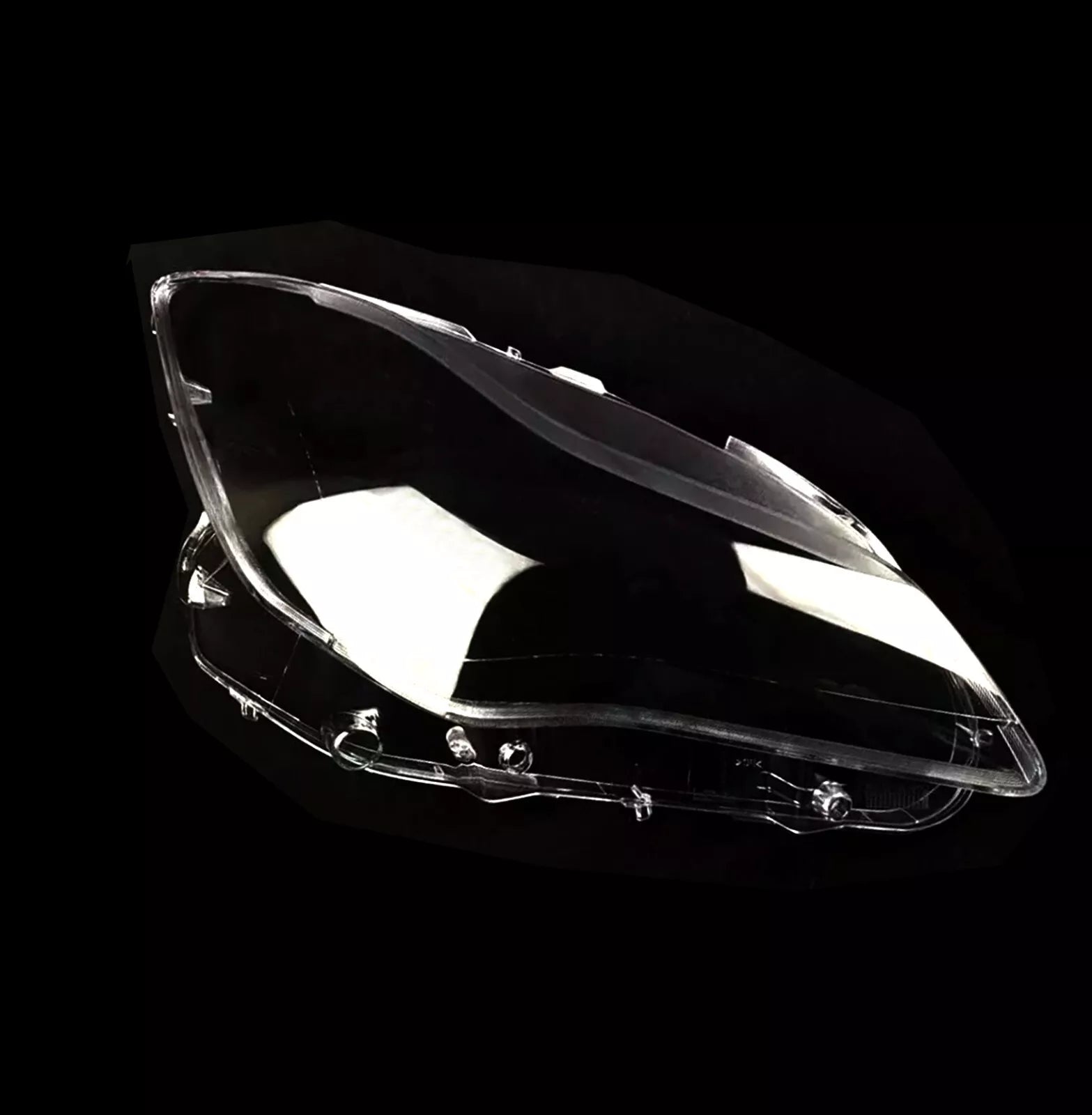 RIGHT DRIVER FOR MASERATI QUATTROPORTE MK6 HEADLAMP HEADLIGHT LENS COVER 16-19
