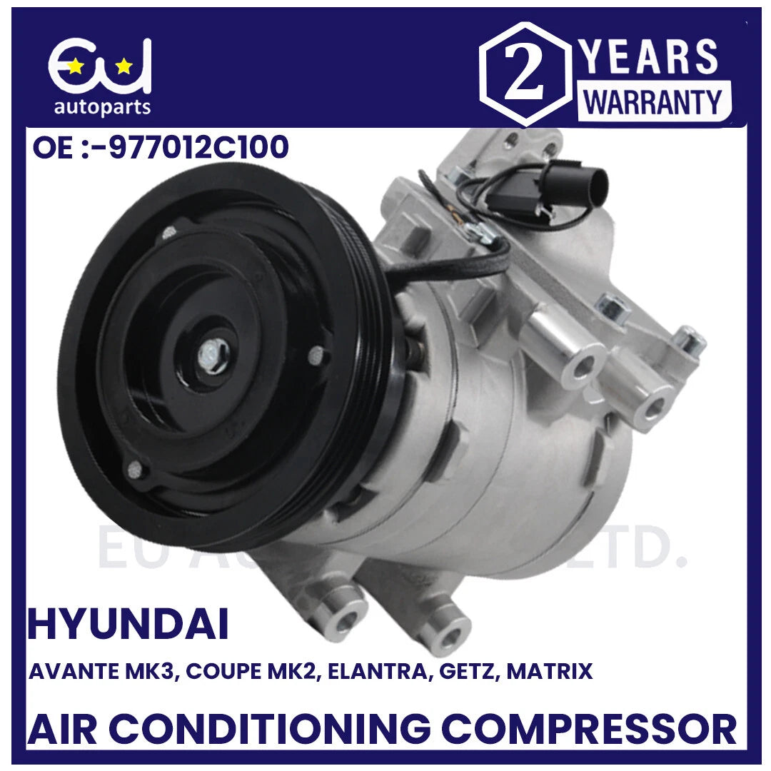 AIR CON AC COMPRESSOR PUMP FOR HYUNDAI TUCSON i-30 COUPE GETZ 1.4i 1.6 MATRIX