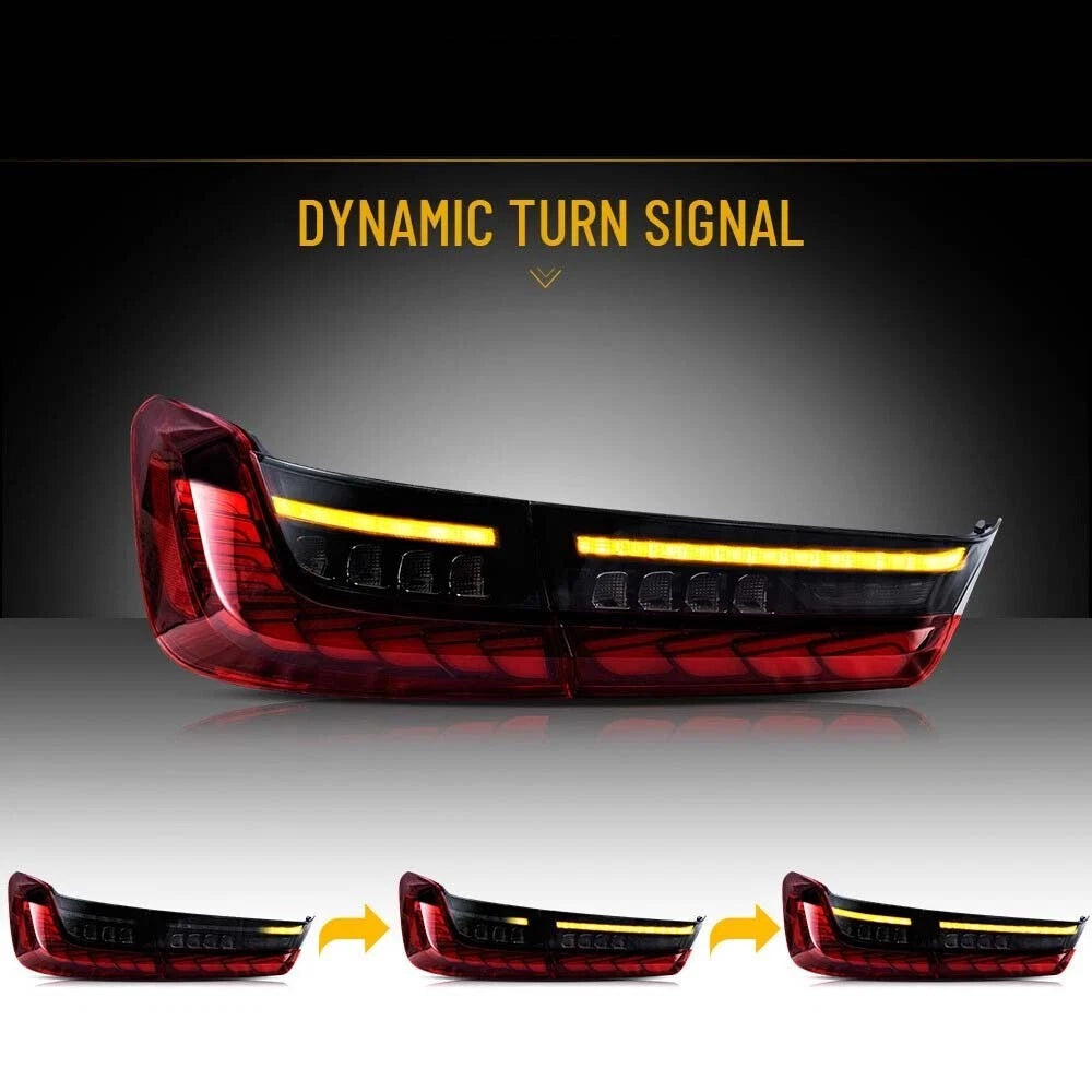 OLED GTS REAR TAIL LIGHT LIGHTS LAMP FOR BMW 3 SERIES G20 G80 W/ ANIMATION 2019+