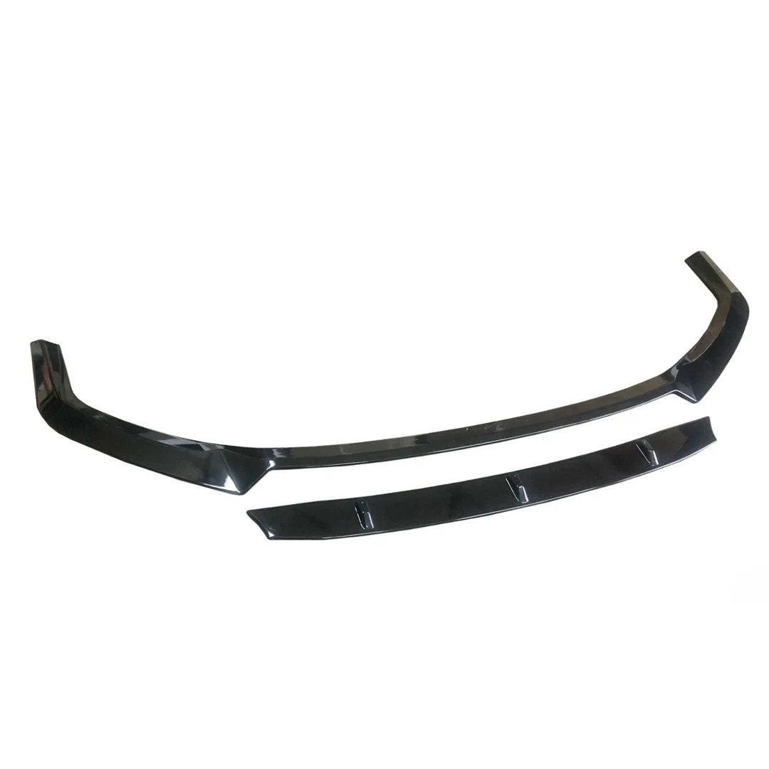 FOR AUDI A7 C8 S-LINE FRONT SPLITTER LIP DIFFUSER SPOILER GLOSS BLACK 2018-2021