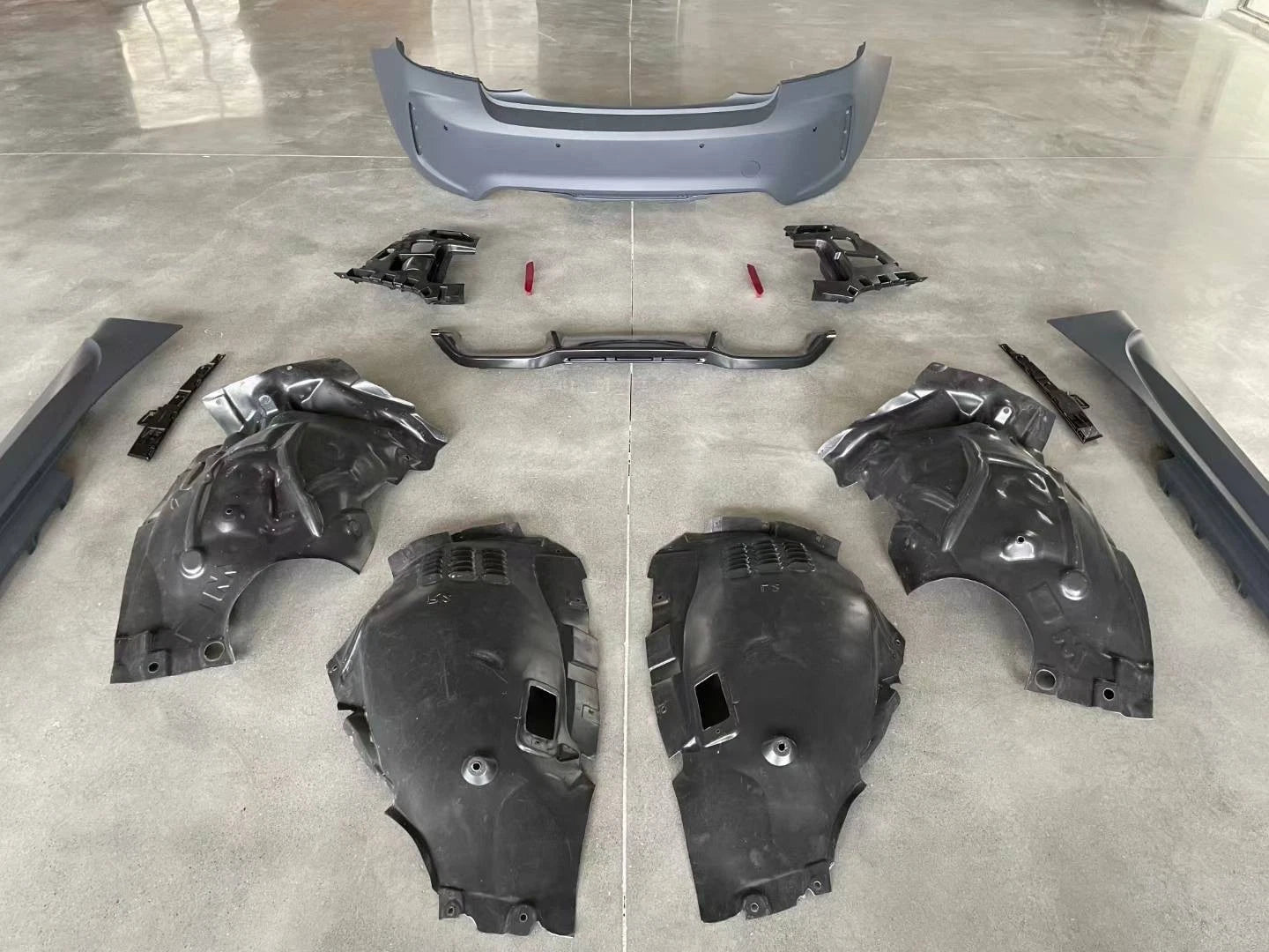 M2C CONVERSION FULL SIDE FRONT REAR BUMPER BODYKIT FOR BMW 2 SERIES F22 F23 14+