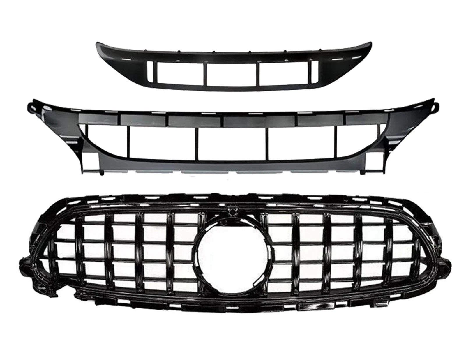 FOR MERCEDES W213 C238 E63 CONVERSION FULL FRONT BUMPER GRILLE BODYKIT 2020-2023