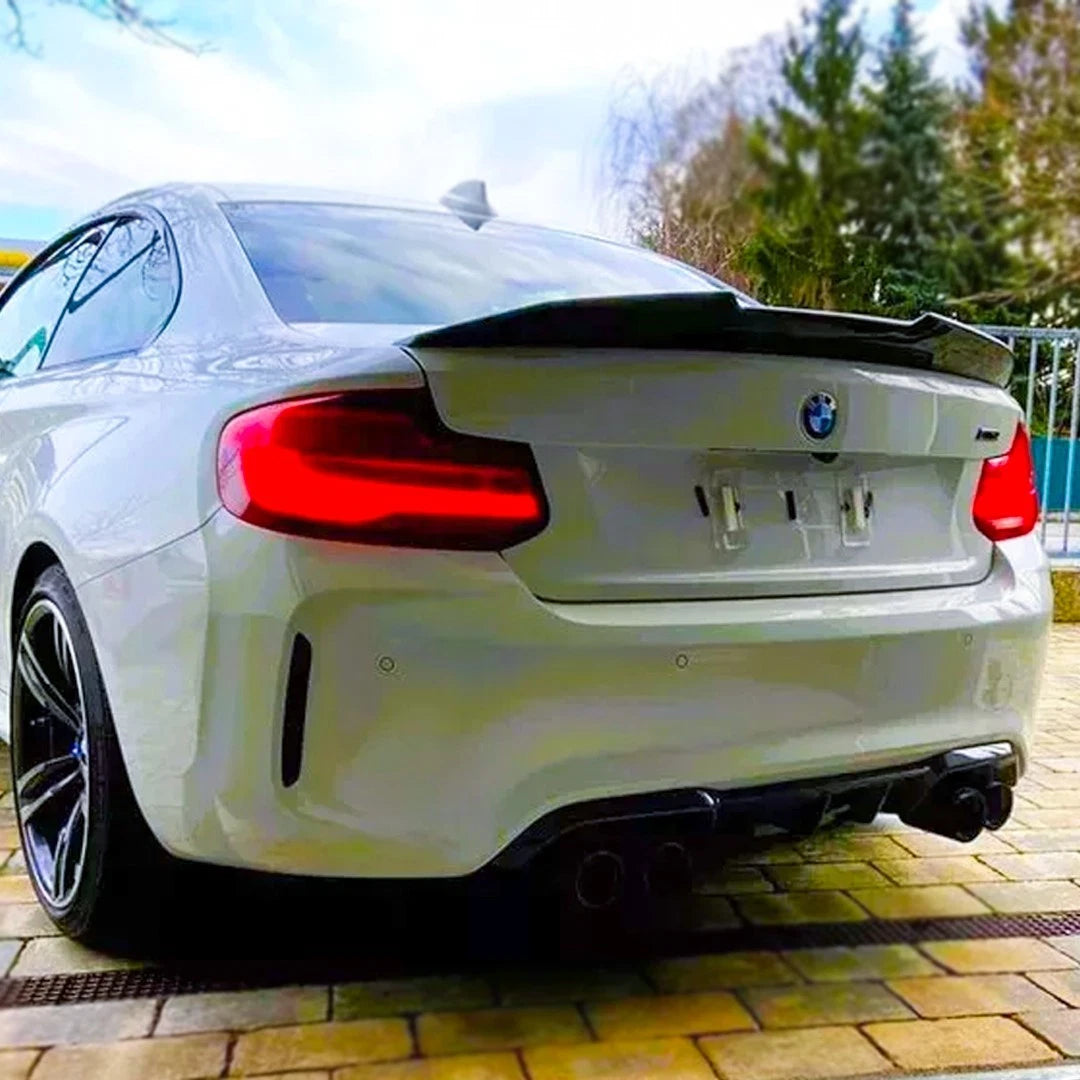 REAR TRUNK BOOT SPOILER PSM DUCKTAIL STYLE FOR BMW 2 SERIES F22 COUPE F87 14-21