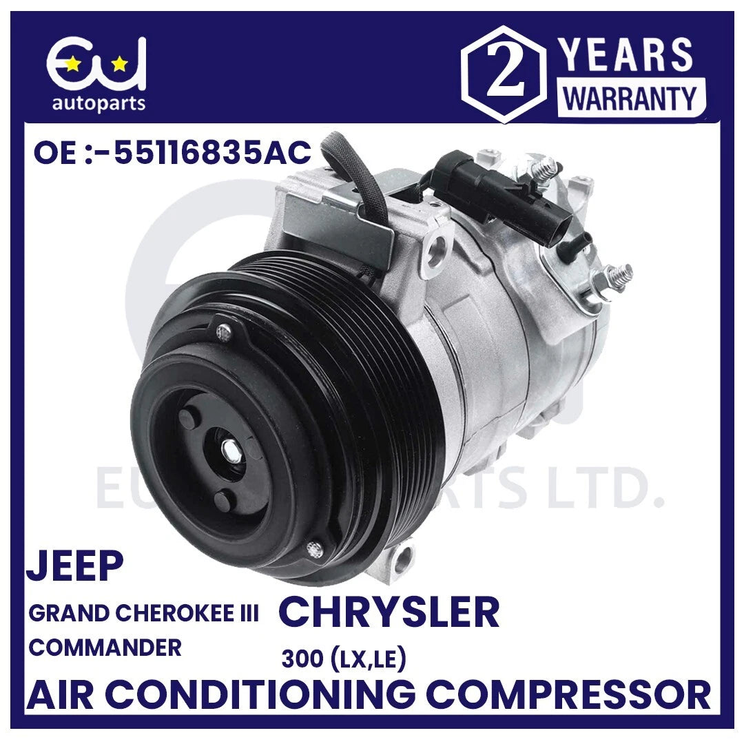 AIR CONDITIONING A/C COMPRESSOR FOR JEEP GRAND CHEROKEE 3.0 CRD WK CHRYSLER 300C