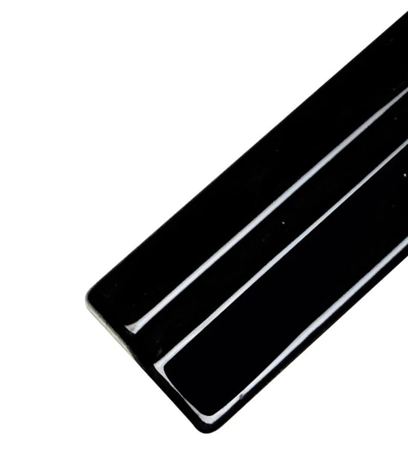 FOR AUDI A7 S LINE S7 C7 4G SIDE SKIRT EXTENSION BLADE LIP GLOSS BLACK 2010-2018