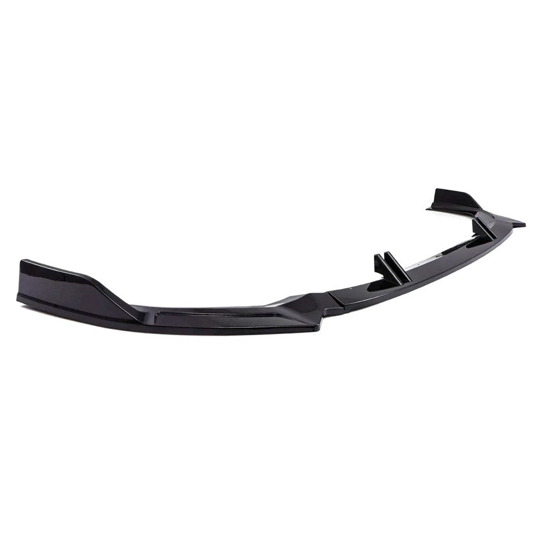 FOR AUDI A4 B9.5 S4 SLINE FRONT LIP SPLITTER DIFFUSER GLOSS BLACK 2020-2025
