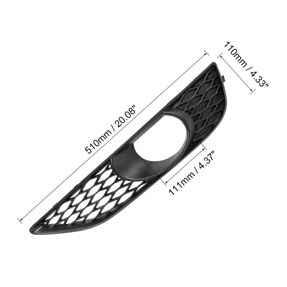 FOR AUDI Q7 4L S-LINE 2010-2015 RIGHT SIDE FRONT BUMPER FOG LIGHT COVER GRILLE