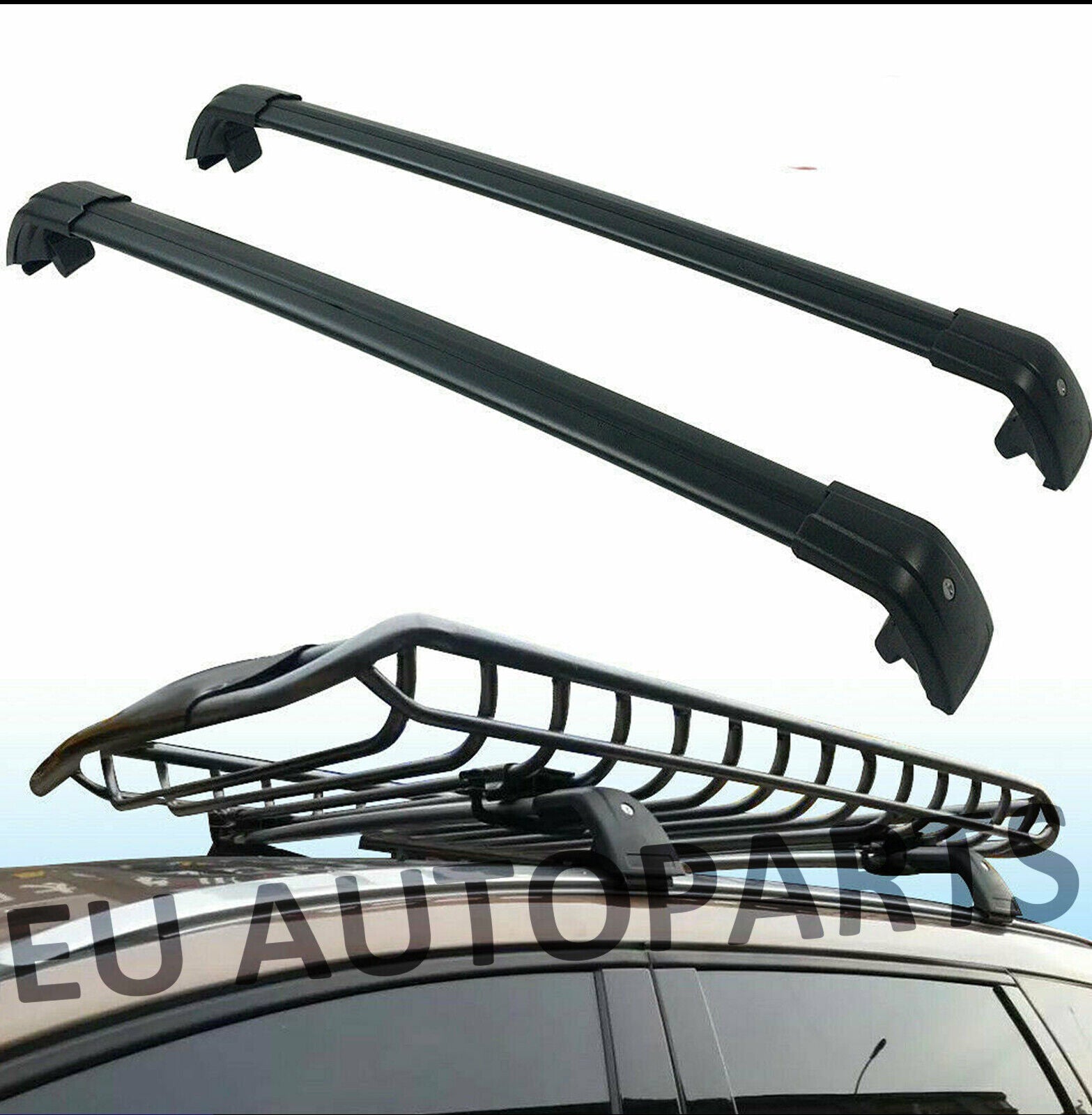 FOR LAND RANGE ROVER SPORT L494 VOGUE L405 ROOF RAIL CROSS BARS ANTI THEFT 13-21