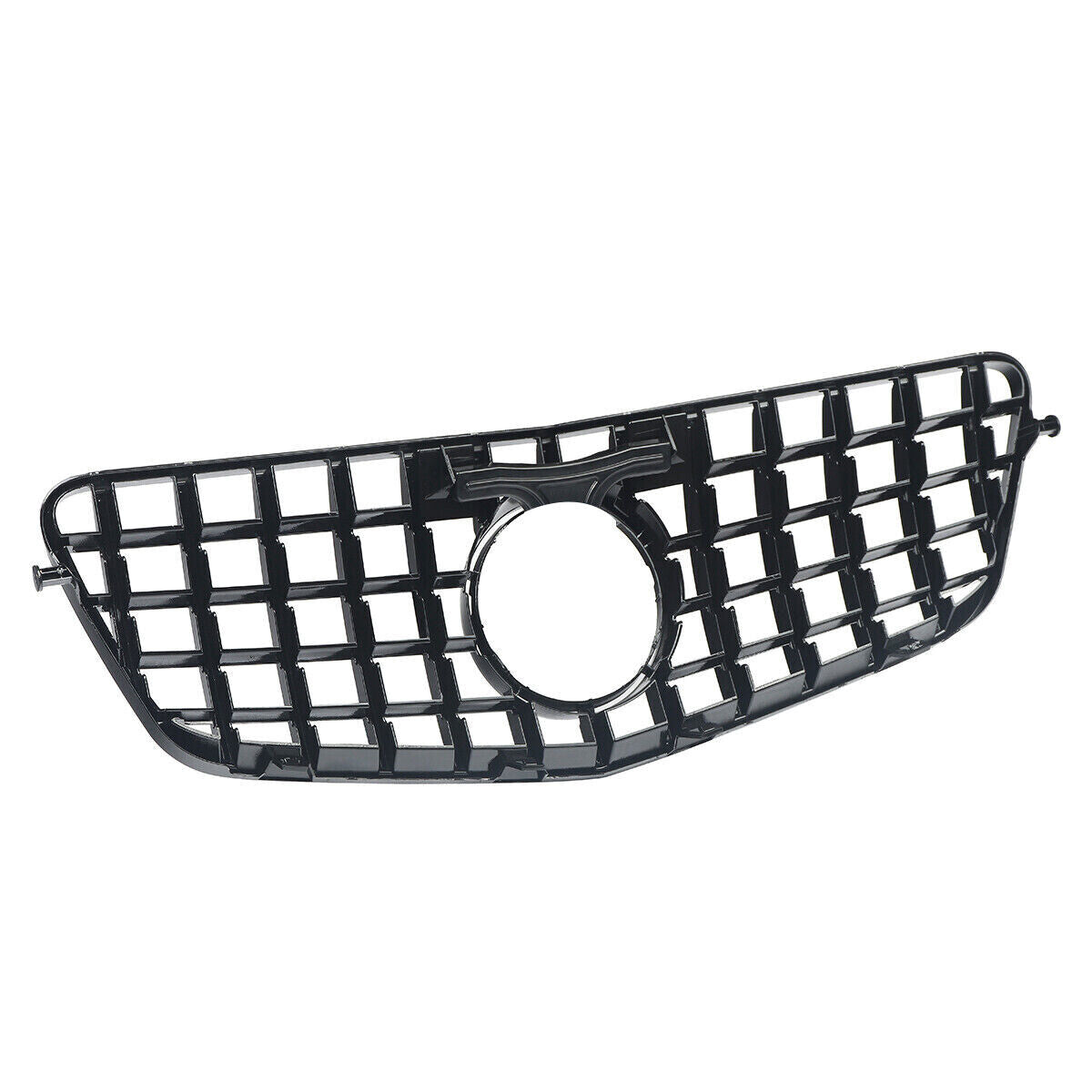 FOR MERCEDES E CLASS W212 FRONT GRILLE GRILL PANAMERICANA GT R STYLE GLOSS 09-13