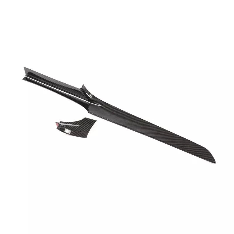 FOR MERCEDES C GLC CLASS W205 C205 X253 DASHBOARD TRIM LEFT CARBON PANEL COVER