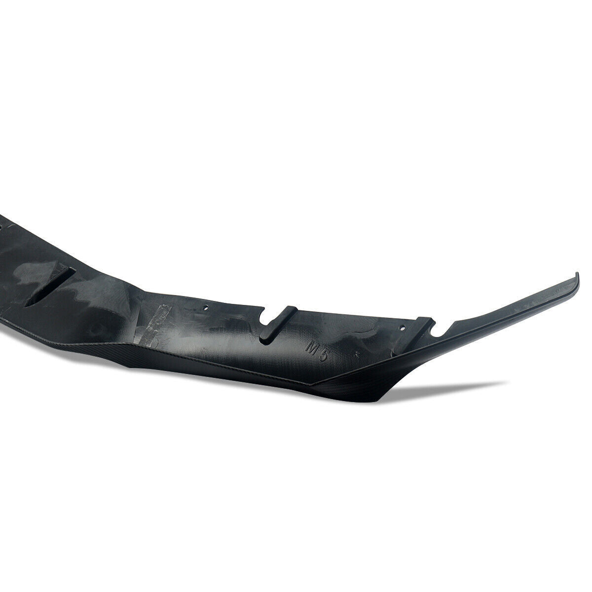 FOR BMW F90 M5 CARBON LOOK RKP STYLE FRONT BUMPER LIP SPOILER SPLITTER 2017 ON