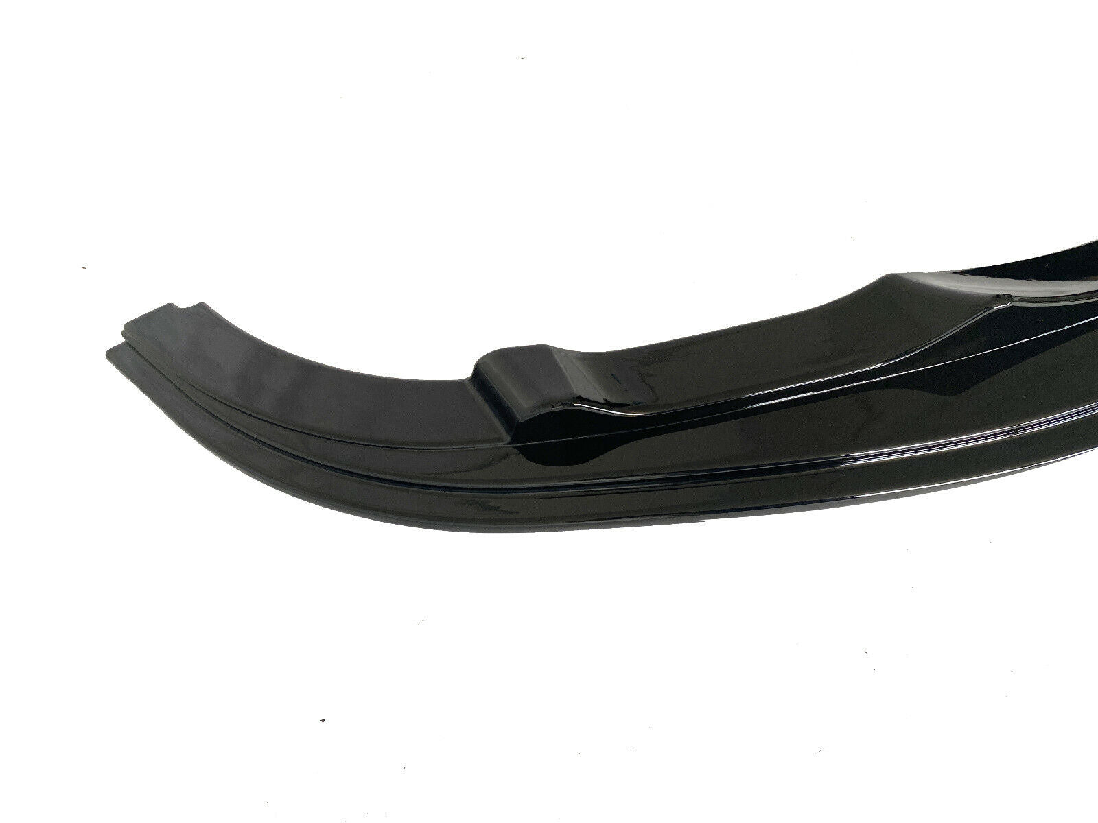 FOR BMW 3 SERIES E92 E93 M SPORT FRONT SPLITTER BUMPER LIP GLOSS BLACK LCI 09-12