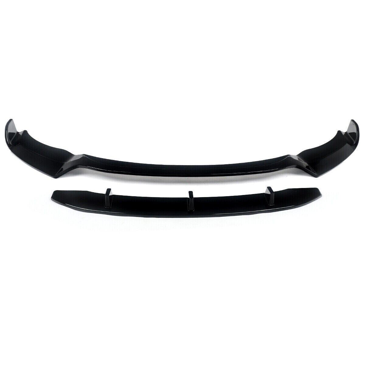 FOR BMW X3 F25 X4 F26 M SPORT FRONT LIP SPLITTER GLOSS BLACK 2014-2017