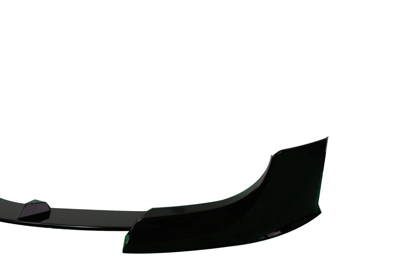 FOR BMW 5 SERIES E60 M5 PERFORMANCE FRONT LIP SPLITTER GLOSS BLACK BUMPER