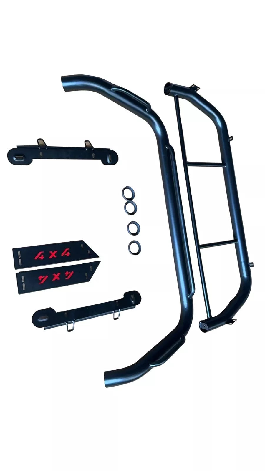 BLACK TEXTURED DOUBLE CAB PICKUP IRON ROLL BAR FOR NISSAN NAVARA NP300 D23 2016+