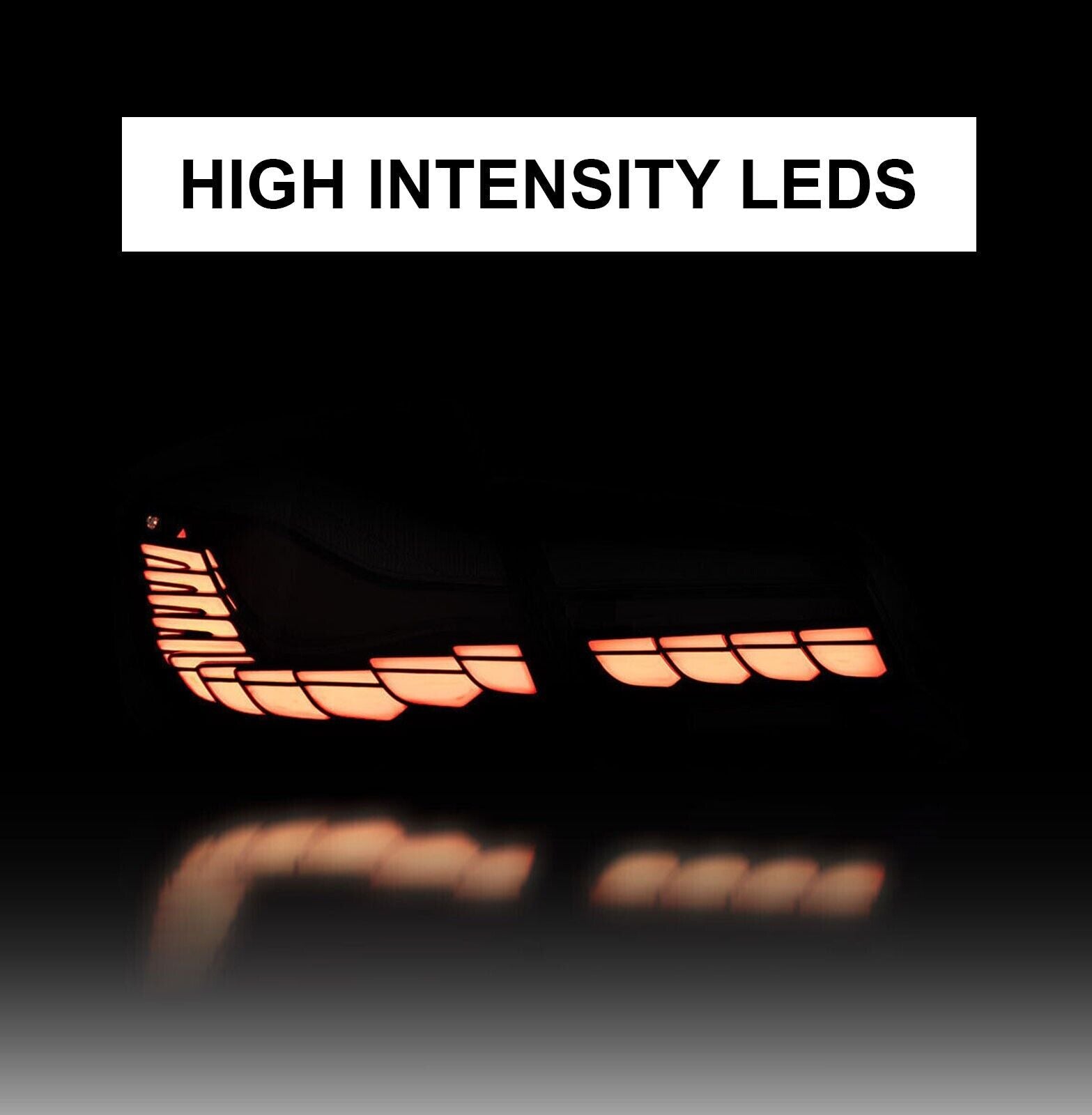 Smoked OLED GST Tail Lights for BMW 5 Series F10 M5 2010-2017 Rear Lamps