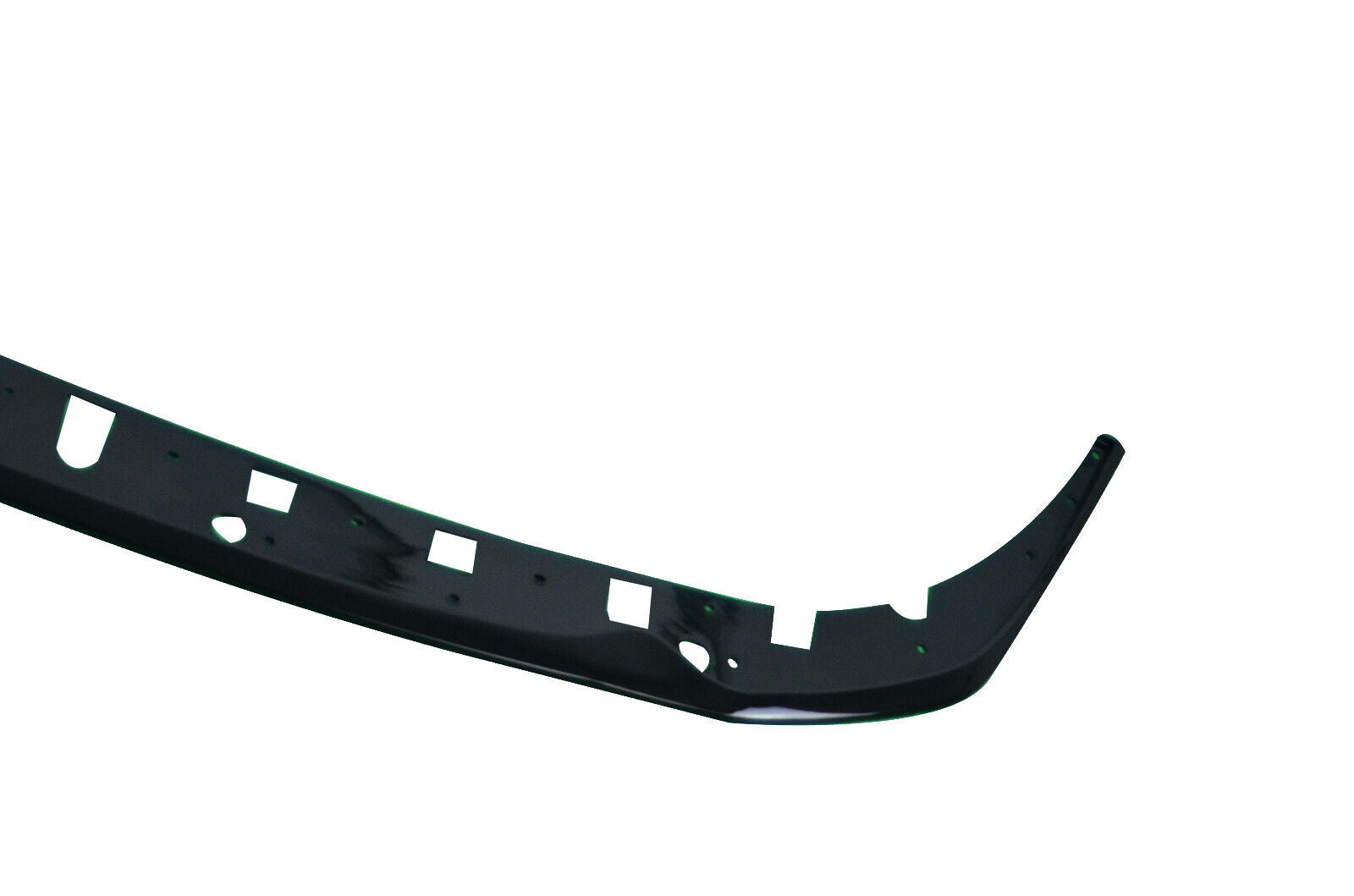 FOR BMW 1 SERIES F40 FRONT LIP SPOILER SPLITTER GLOSS BLACK 2020+