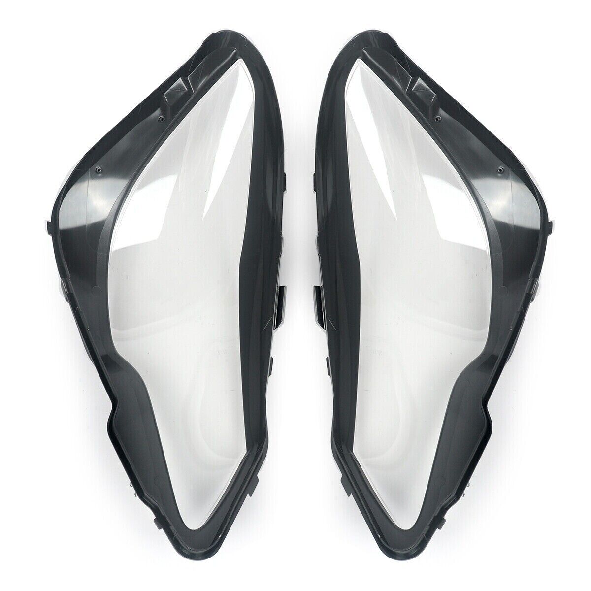 FOR 2013-16 MERCEDES E CLASS C207 W207 HEADLIGHT LENS HEADLAMP COVER LEFT+RIGHT