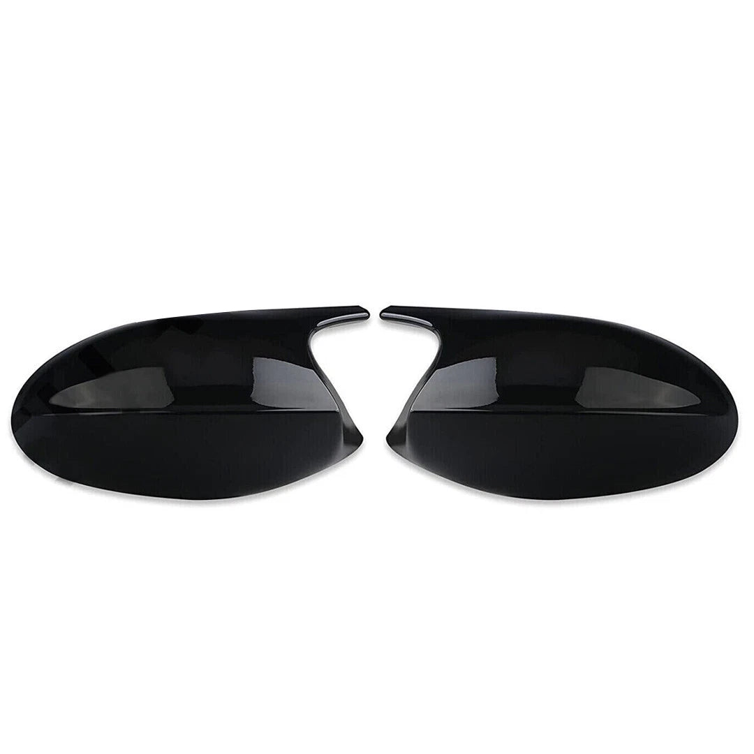 2X MIRROR CAP COVER GLOSS FOR BMW E81 E82 E87 E90 E91 E92 E93 PRE LCI M3 STYLE