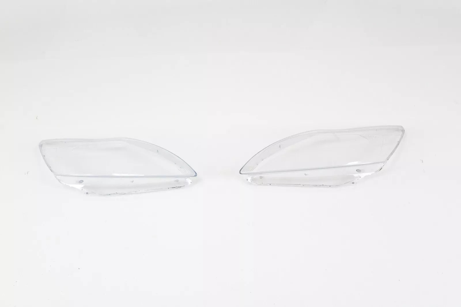 FOR FORD FOCUS MK2 FRONT HEADLIGHT LAMP LENS COVER LEFT RIGHT SIDE PAIR 2008-10