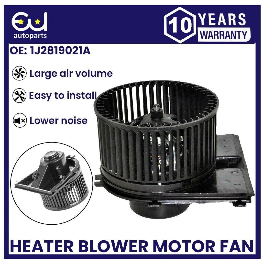 HEATER BLOWER MOTOR FAN FOR SKODA OCTAVIA MK2 VW GOLF MK4 POLO MK3 BEETLE BORA
