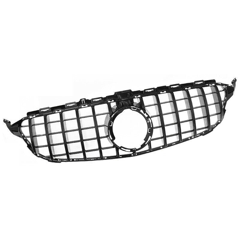 FOR MERCEDES C CLASS W205 C205 GRILLE GRILL PANAMERICANA GT GLOSS 2019+ FACELIFT