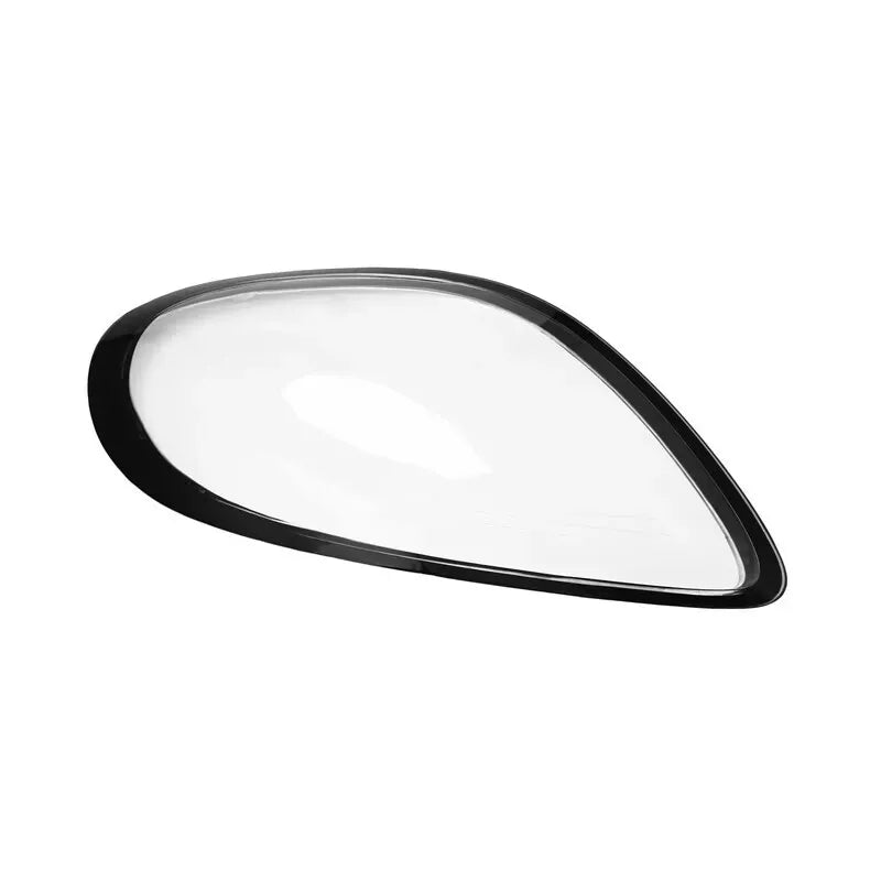 LEFT RIGHT PAIR HEADLIGHT LAMP LENS COVER FOR PORSCHE BOXSTER CAYMAN 981 12-16