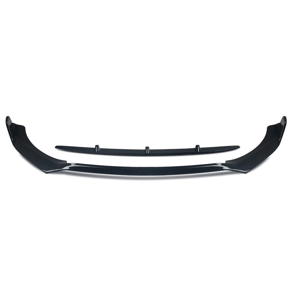 FOR MERCEDES CLS CLASS C257 FRONT SPLITTER LIP GLOSS BLACK 2018+