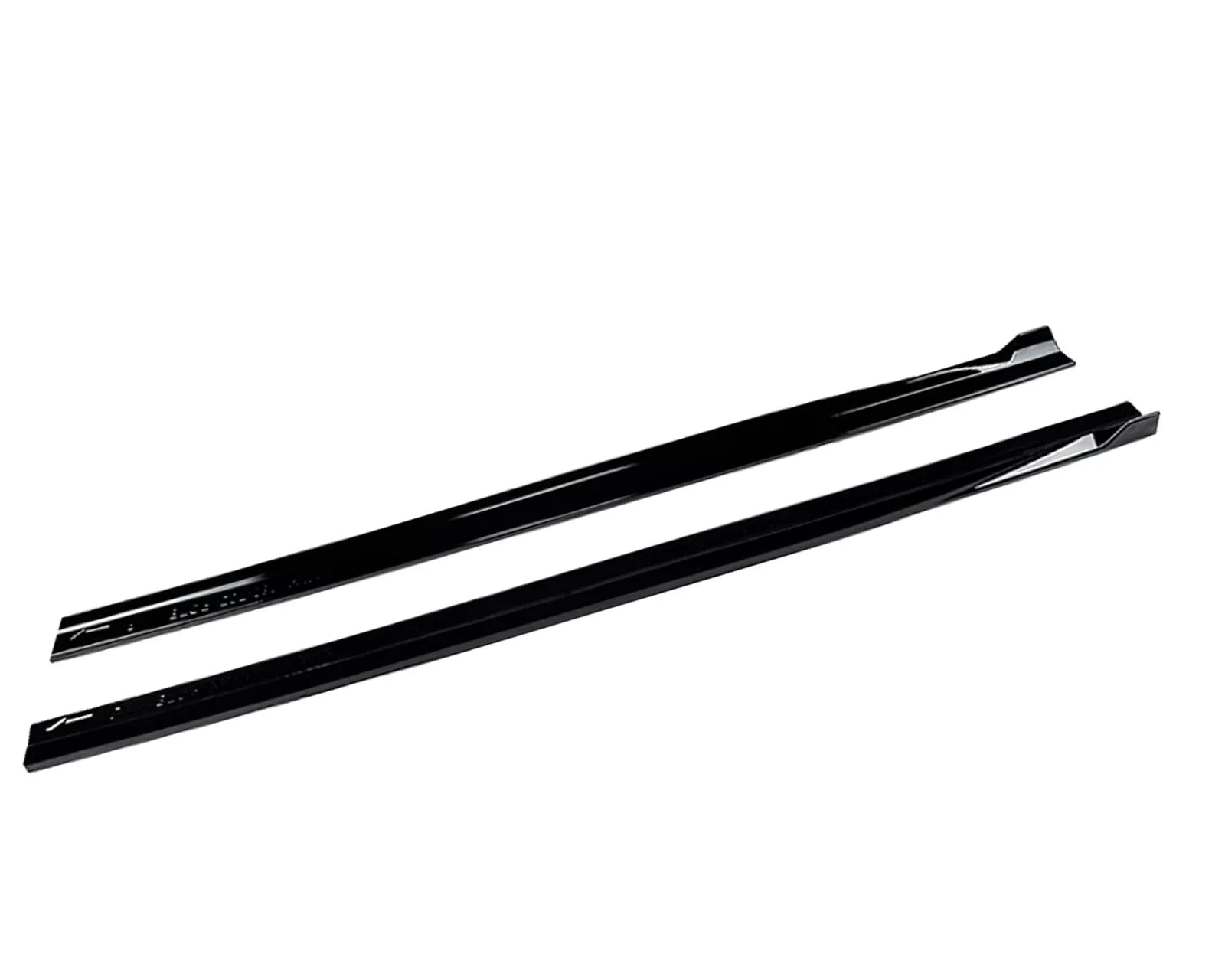 FOR MERCEDES A CLASS W177 CLA C118 SIDE SKIRT AMG LINE EXTENSION BLADE GLOSS 18+