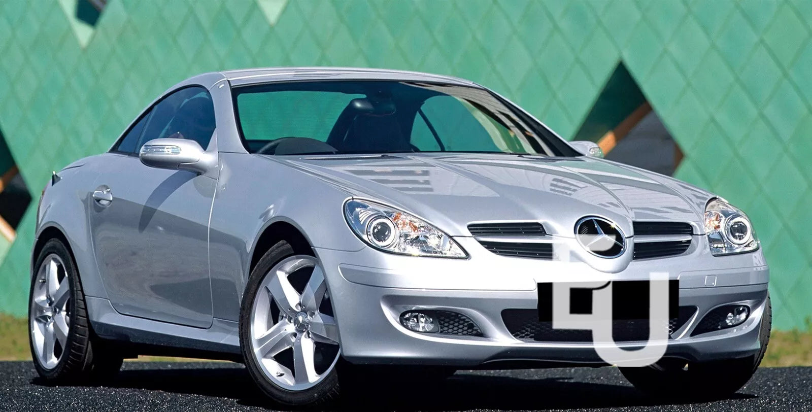FOR MERCEDES SLK R171 RIGHT DRIVER SIDE HEADLIGHT LENS HEADLAMP COVER 2005-11